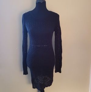 Black Knit Dress